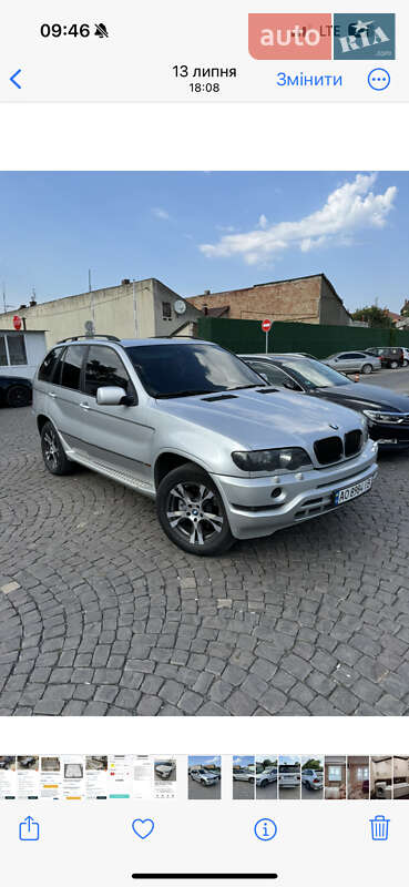 Позашляховик / Кросовер BMW X5 2001 в Мукачевому