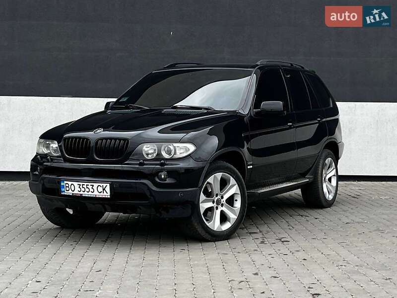 Внедорожник / Кроссовер BMW X5 2004 в Подгайцах