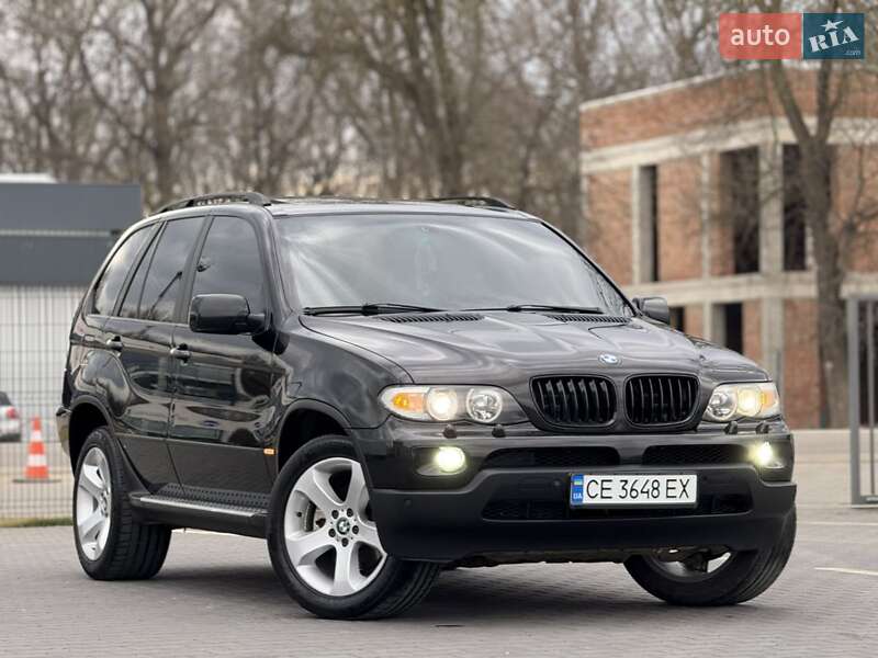 Внедорожник / Кроссовер BMW X5 2004 в Новоселице