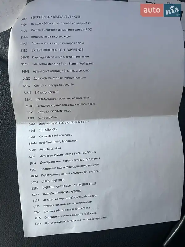 Внедорожник / Кроссовер BMW X5 2015 в Буче документ