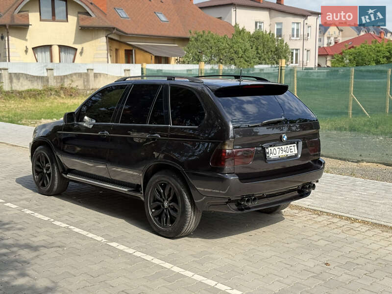 Позашляховик / Кросовер BMW X5 2003 в Ужгороді