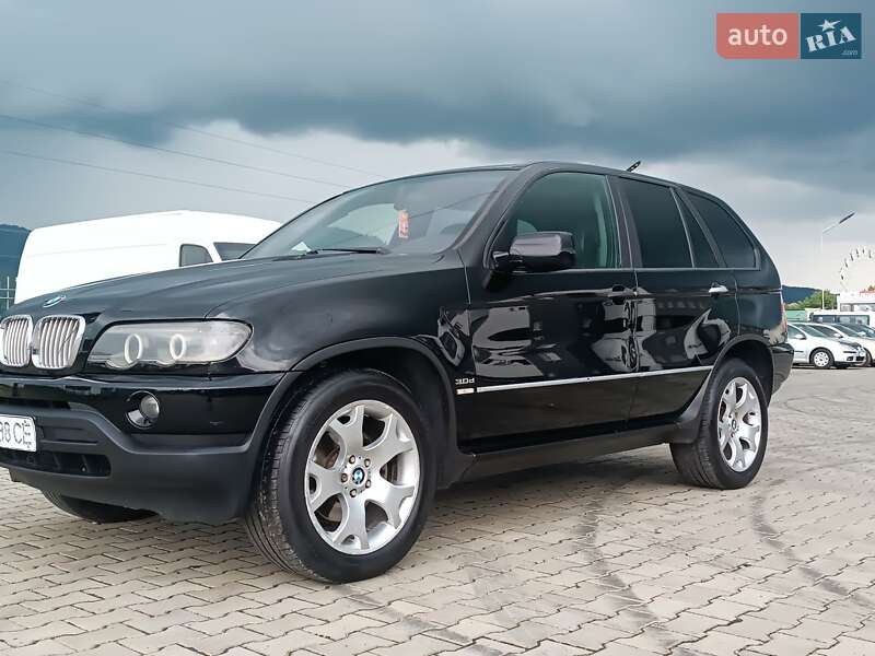 Внедорожник / Кроссовер BMW X5 2003 в Хусте