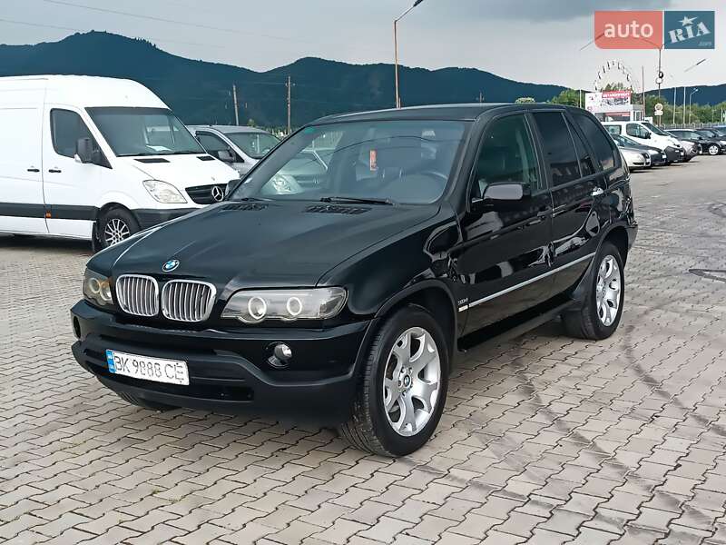 Внедорожник / Кроссовер BMW X5 2003 в Хусте