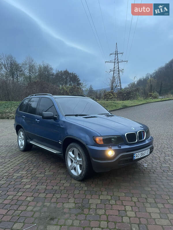 Внедорожник / Кроссовер BMW X5 2002 в Ужгороде