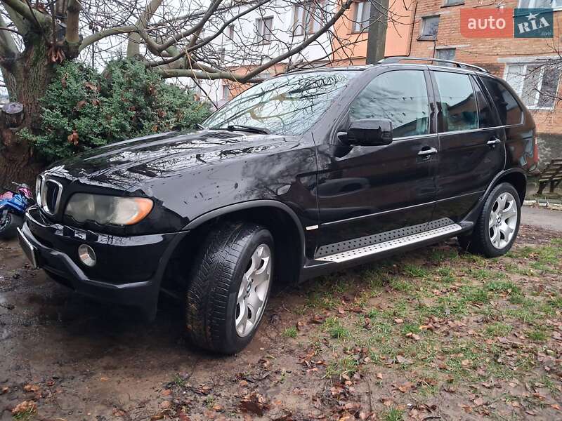 Внедорожник / Кроссовер BMW X5 2002 в Тыврове