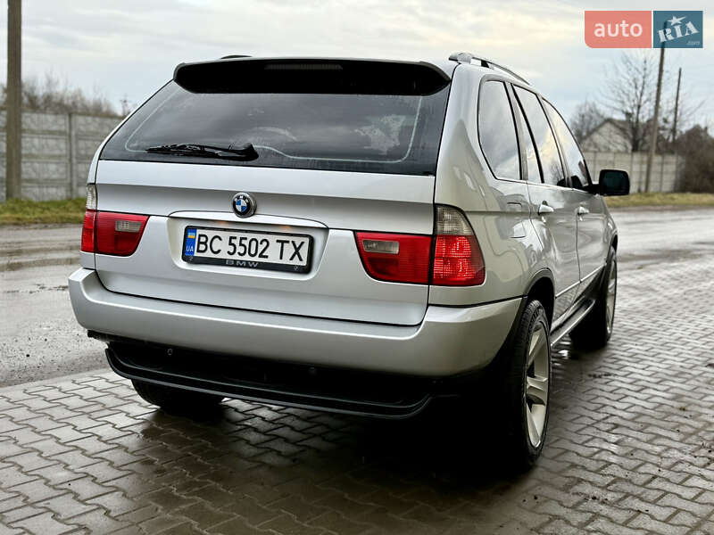 Внедорожник / Кроссовер BMW X5 2004 в Каменке-Бугской