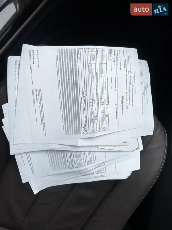 Внедорожник / Кроссовер BMW X5 2014 в Киеве документ