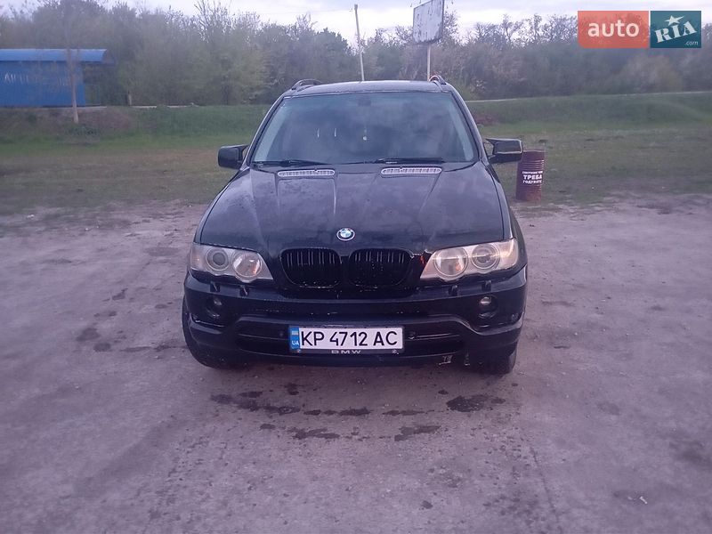 Внедорожник / Кроссовер BMW X5 2003 в Вольнянске