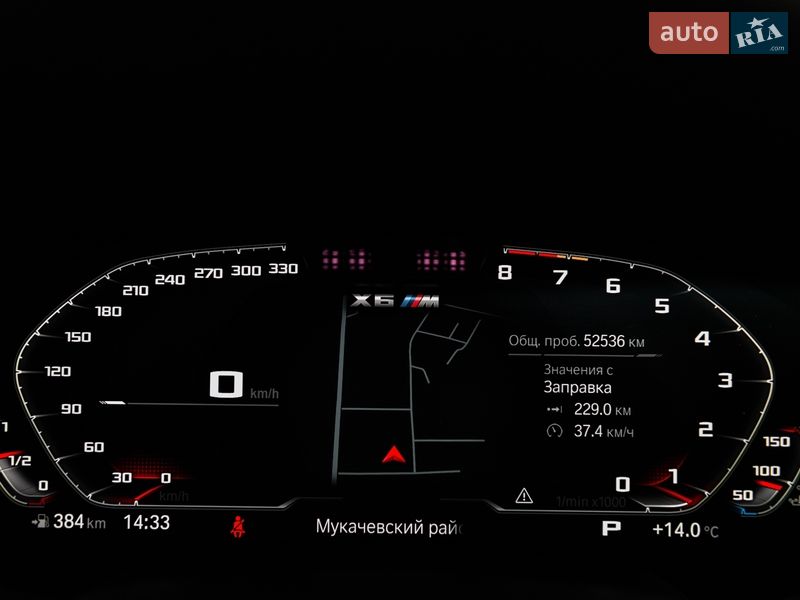 Внедорожник / Кроссовер BMW X6 M 2020 в Мукачево