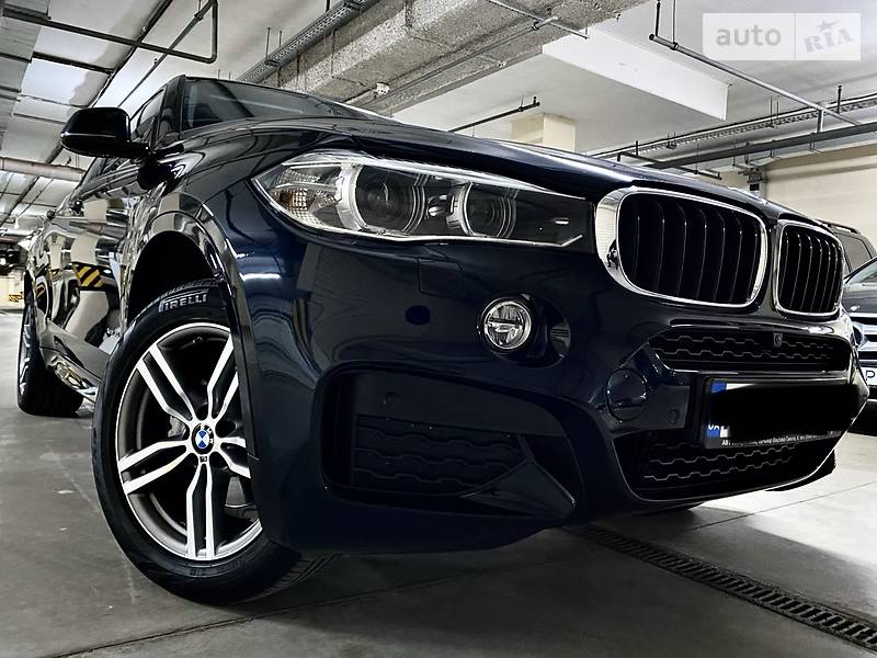 Внедорожник / Кроссовер BMW X6 2017 в Киеве