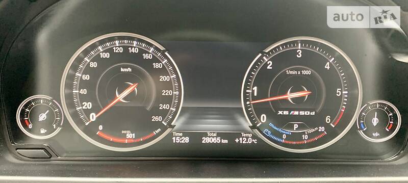 Позашляховик / Кросовер BMW X6 2017 в Києві