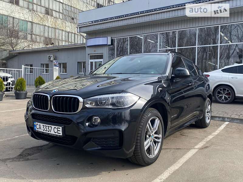 Внедорожник / Кроссовер BMW X6 2016 в Черкассах