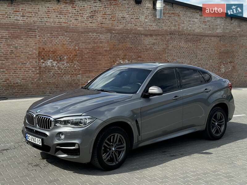 Внедорожник / Кроссовер BMW X6 2015 в Львове