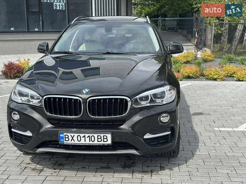 Позашляховик / Кросовер BMW X6 2015 в Хмельницькому
