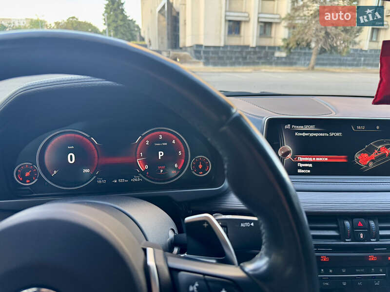 Позашляховик / Кросовер BMW X6 2015 в Одесі