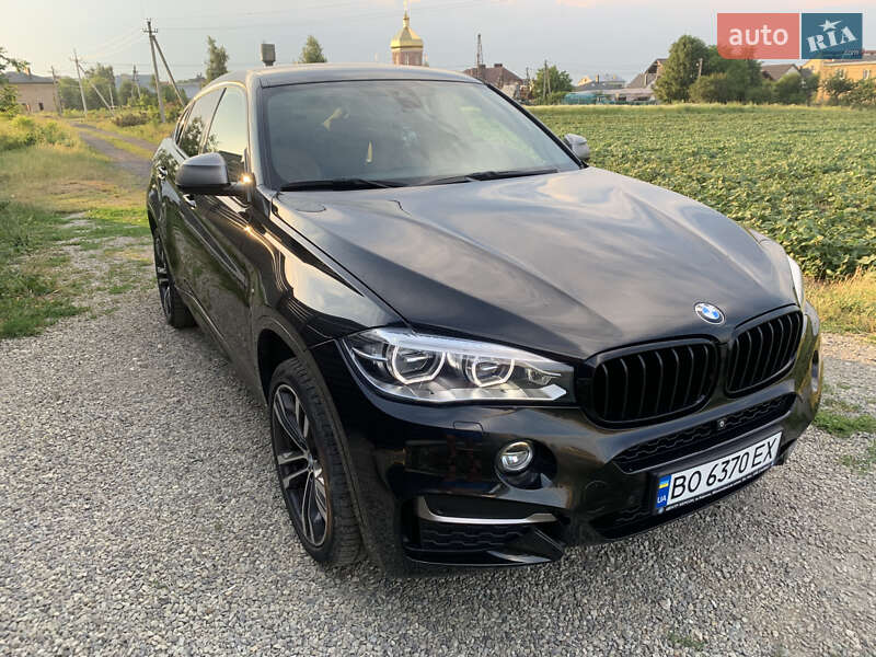 Позашляховик / Кросовер BMW X6 2016 в Тернополі