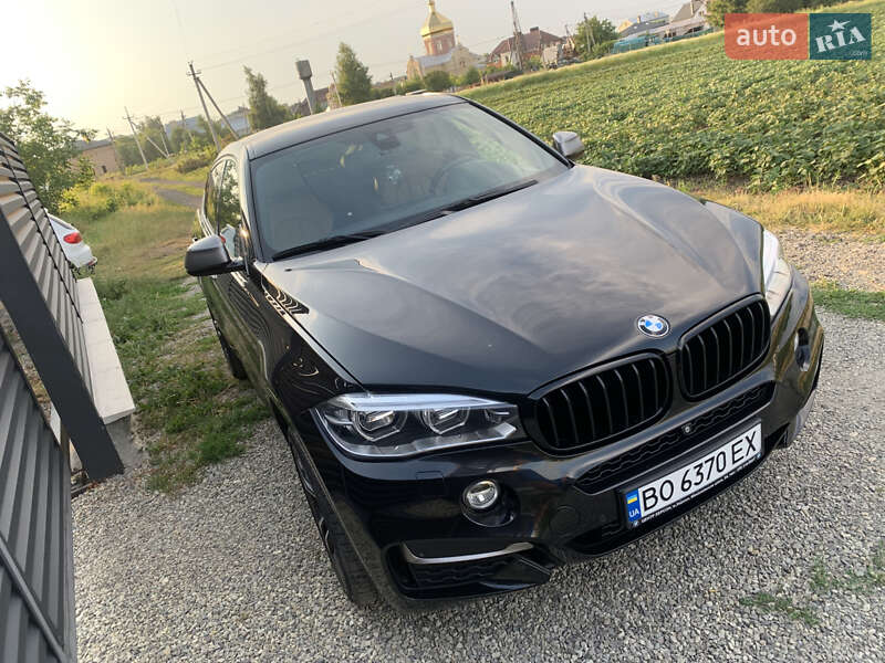 Позашляховик / Кросовер BMW X6 2016 в Тернополі