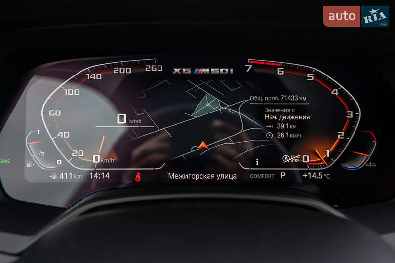 Внедорожник / Кроссовер BMW X6 2022 в Киеве