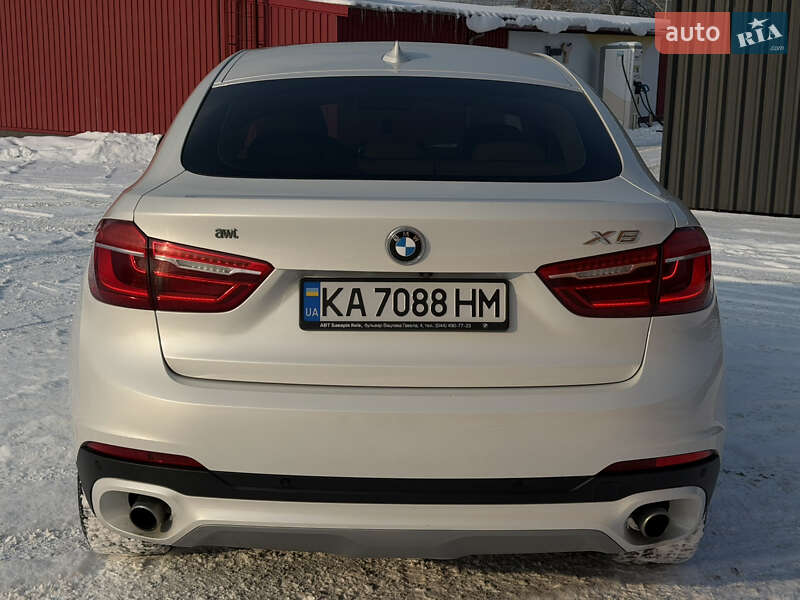 Внедорожник / Кроссовер BMW X6 2016 в Киеве