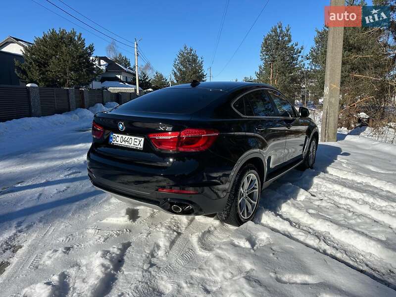 Внедорожник / Кроссовер BMW X6 2016 в Львове