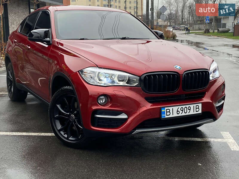 Внедорожник / Кроссовер BMW X6 2017 в Киеве