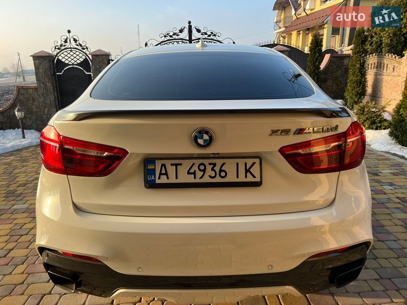 Внедорожник / Кроссовер BMW X6 2015 в Черновцах