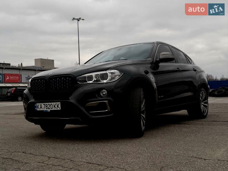 Внедорожник / Кроссовер BMW X6 2016 в Харькове