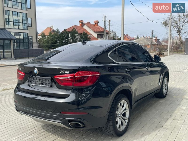 Внедорожник / Кроссовер BMW X6 2017 в Харькове фото 15 Внедорожник / Кроссовер BMW X6 2017 в Харькове