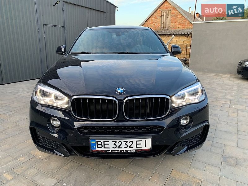 Позашляховик / Кросовер BMW X6 2017 в Миколаєві фото 2 Позашляховик / Кросовер BMW X6 2017 в Миколаєві