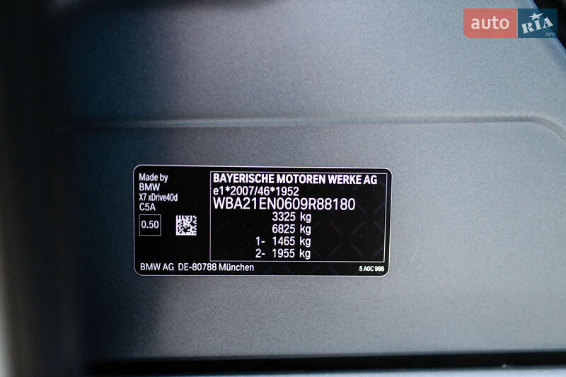 Внедорожник / Кроссовер BMW X7 2023 в Мукачево
