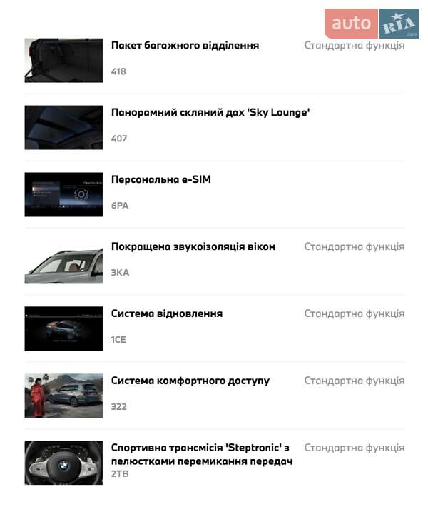 Внедорожник / Кроссовер BMW X7 2025 в Киеве фото 44 Внедорожник / Кроссовер BMW X7 2025 в Киеве