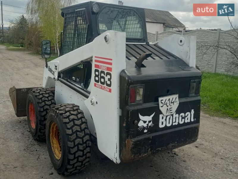 Минипогрузчик Bobcat 863 1998 в Днепре фото 3 Минипогрузчик Bobcat 863 1998 в Днепре