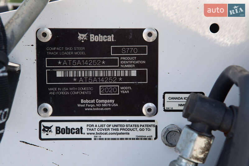 Міні-вантажник Bobcat S770 2020 в Житомирі