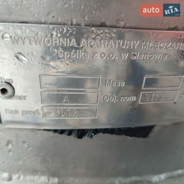 Цистерна полуприцеп Bodex KIS 3W 2012 в Краснограде