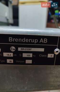 Тентованный борт (штора) - прицеп Brenderup B06 2300T 2021 в 