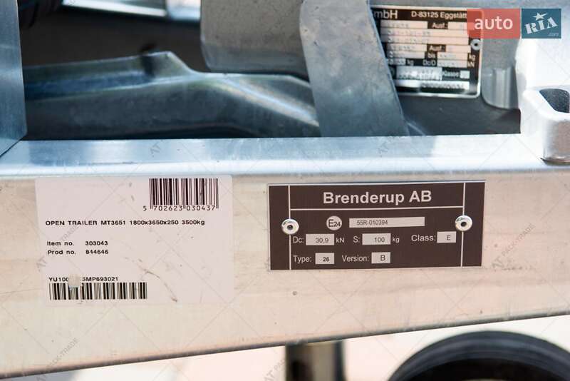 Платформа Brenderup U 2023 в Житомире