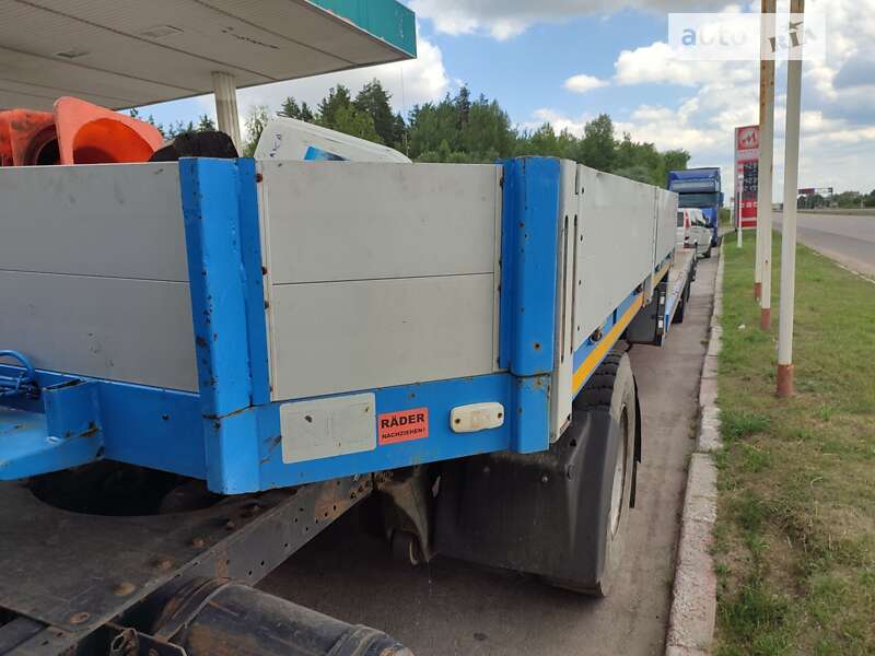 Низкорамная платформа Broshuis E-2130 1992 в Житомире