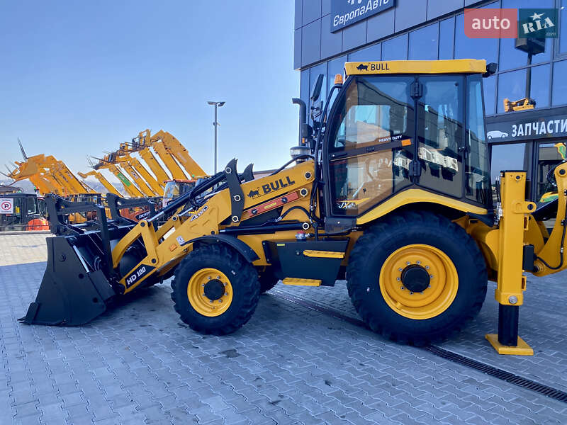 Экскаватор погрузчик Bull HD 100 2024 в Ровно