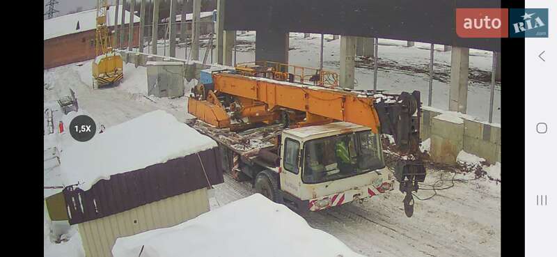 Автокран Bumar Fablok PS 1984 в Бориславі