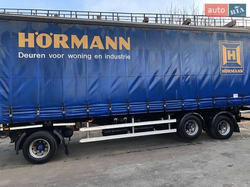 Тентований борт (штора) - прицеп Burg Burg 2002 в Черкасах