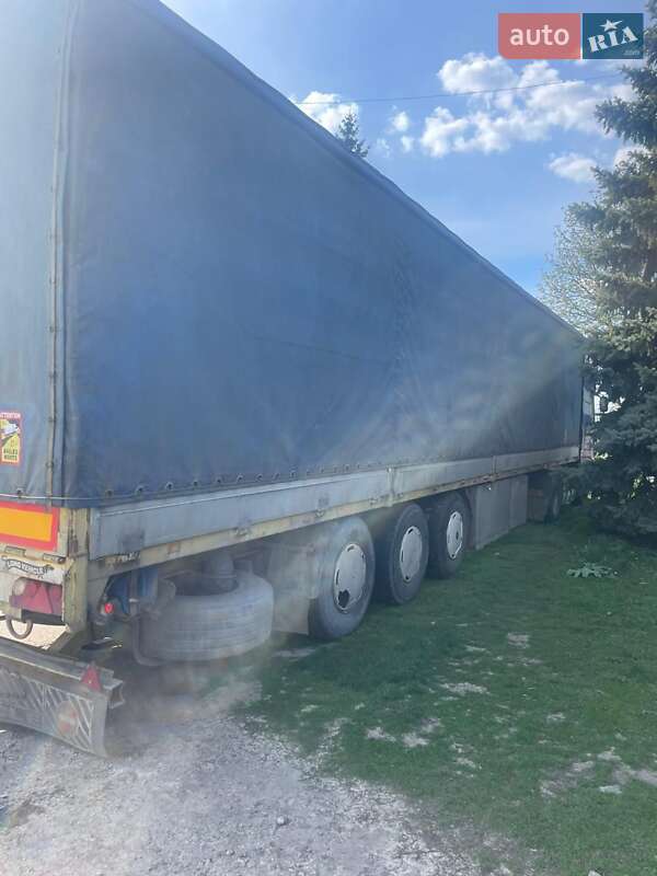 Тентований борт (штора) - прицеп Burg Burg 1994 в Дніпрі