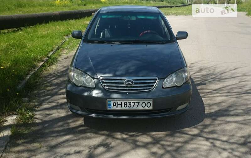 2013 BYD F3, VIN LGXC16DF8D0014359:plate — photo 1 (autoria)