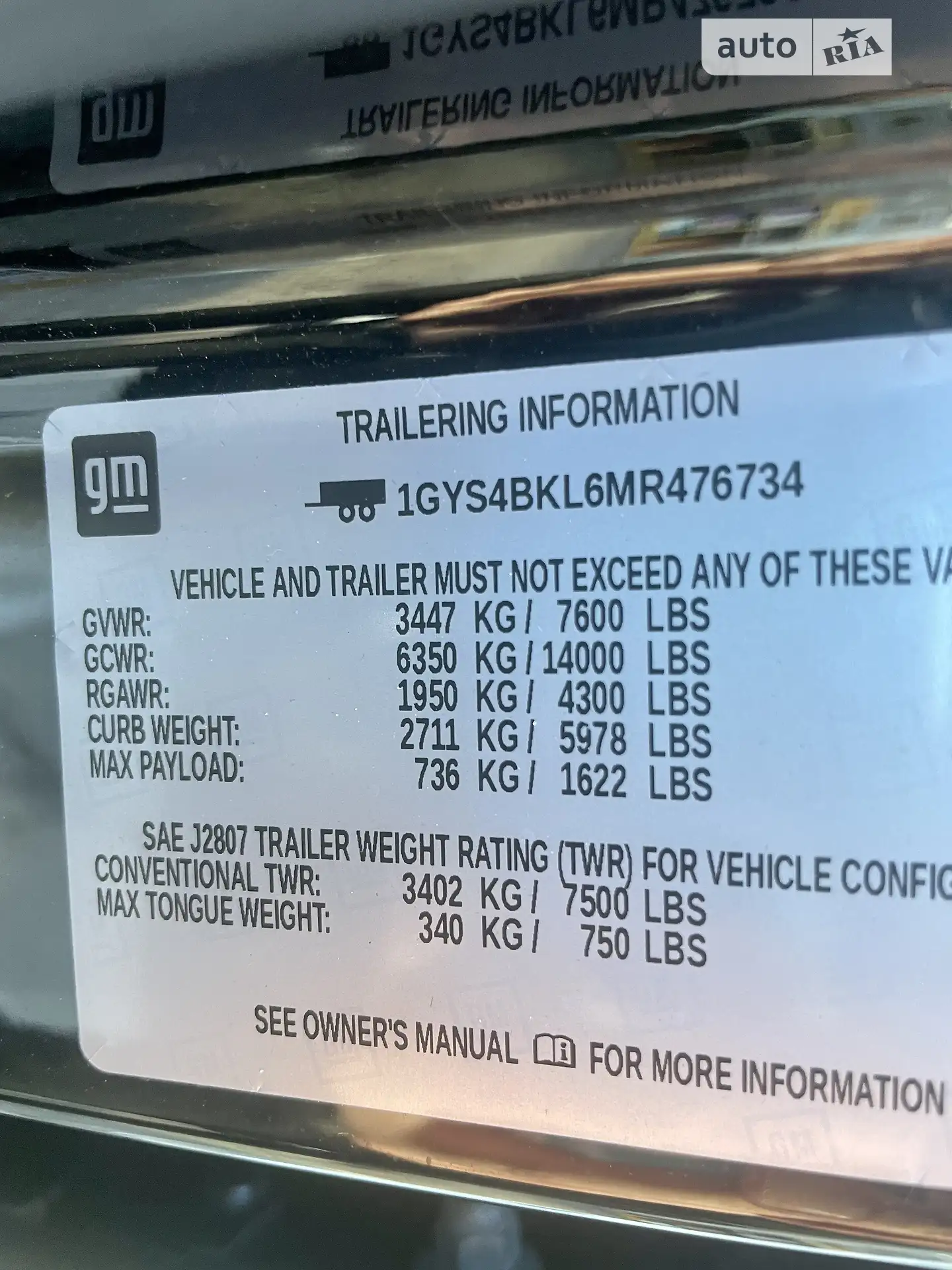2021 Cadillac Escalade - мініатюра 3