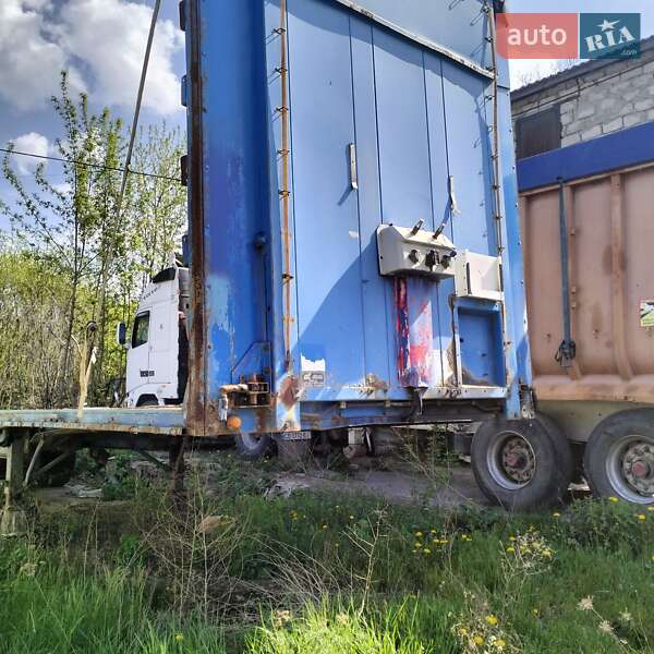 Тентований борт (штора) - напівпричіп Camro CNK 80 1998 в Кельменцях