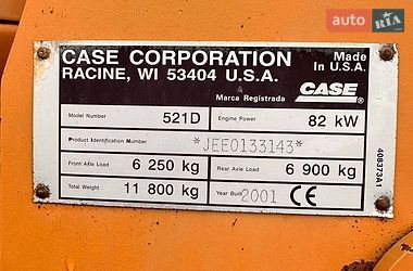 Фронтальный погрузчик Case Construction 521D 2001 в Луцке фото 10 Фронтальный погрузчик Case Construction 521D 2001 в Луцке