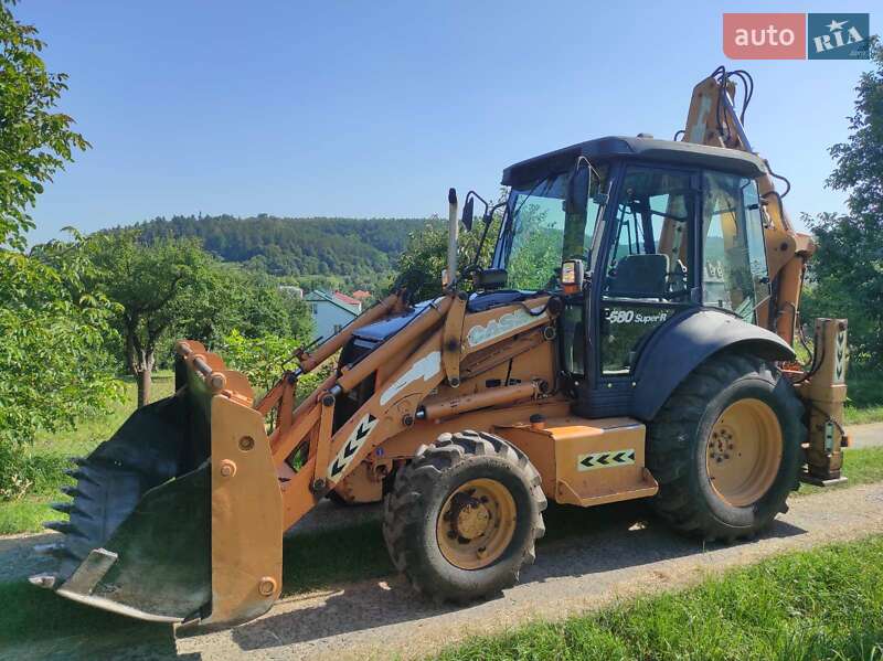 Екскаватор навантажувач Case Construction 580 SR 2008 в 