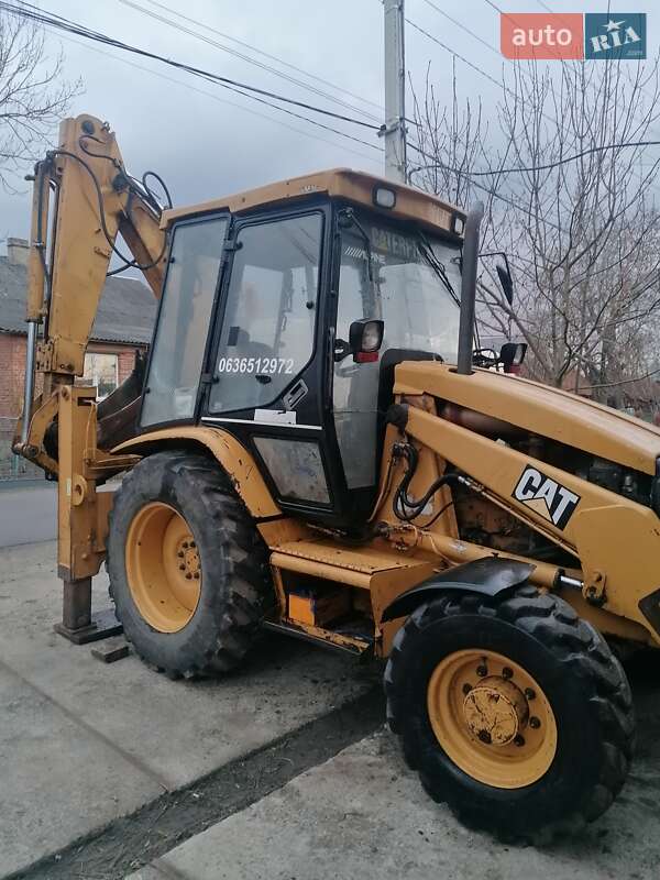 Екскаватор навантажувач Caterpillar 428 1998 в Львові