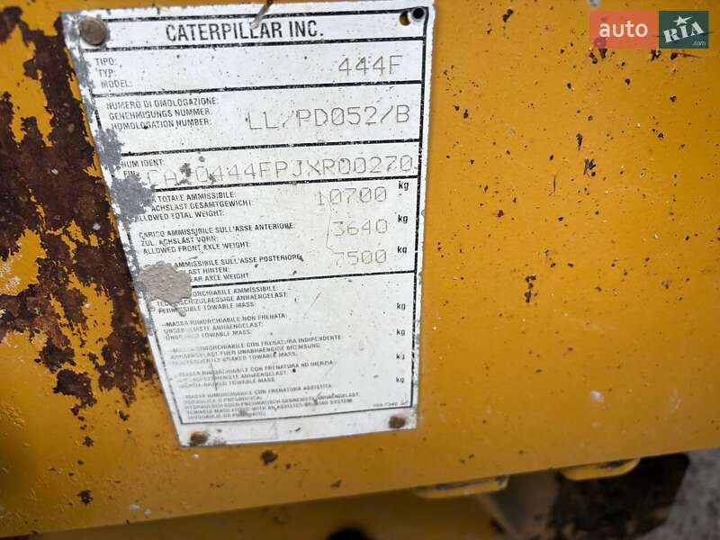 Экскаватор погрузчик Caterpillar 444 2014 в Львове