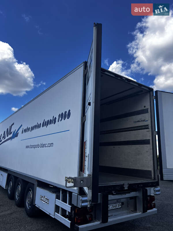Рефрижератор полуприцеп Chereau CD 382CHB 2008 в Луцке