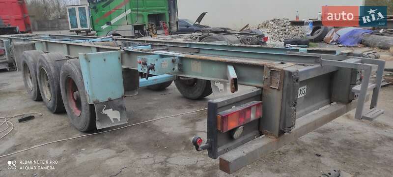 Контейнеровоз полуприцеп Chereau CD 38 2004 в 